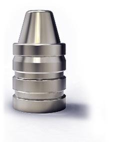 Lee Semi-Wadcutter Pistol Mould (Handles Sold Separately) - 6 Cavity .358" 140 gr