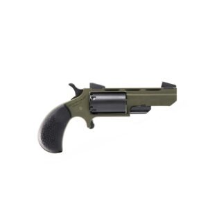 NAA Green Huntsman Handgun .22 WMR 5rd Capacity 2" Barrel OD Green/Black