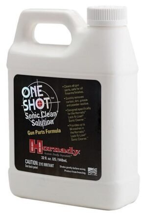 Hornady One Shot Sonic Cleaning Solution - Gun Parts Formula - 1 qt