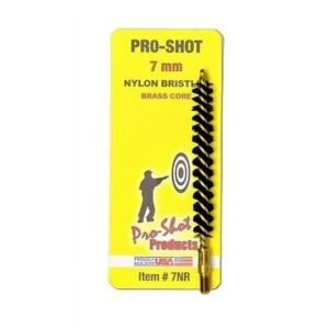Pro-Shot Nylon Rifle Bore Brush with Brass Core 7mm