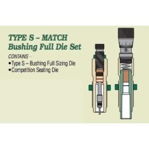 Redding Type S Match Bushing Full Die Set 6mm Dasher