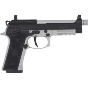 Beretta 92XI SAO Tactical Handgun 9mm Luger 10rd Magazine 5.1" Barrel Black and Silver