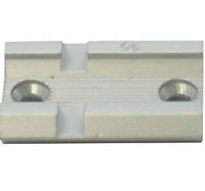 Weaver Standard Top Mount Aluminum Scope Base - Silver - #46S - Winchester & More