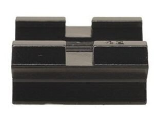 Weaver Standard Top Mount Aluminum Scope Base - Gloss Black - #42 - FRONT Mossberg Remington