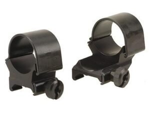Weaver Detachable Extension Top Mount Aluminum Scope Rings - 1" High EXT - Matte