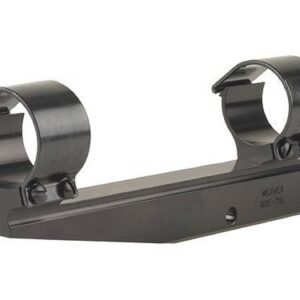 Weaver Detachable Side Mount Aluminum Scope Rings & Base Mount 1" High (Long Style)