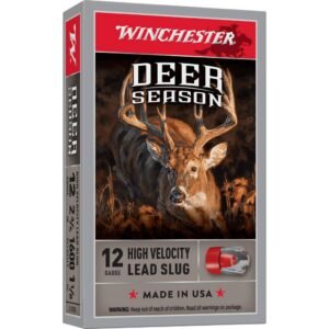 Winchester Deer Season Shotshells 12 ga 2-3/4" 1-1/4 oz 1600 fps Slug 5/ct