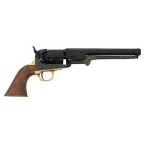 Pietta 1851 Navy Revolver .36 Cal  6rd Capacity 7.5" Barrel Case Hardened Frame Wood Grips