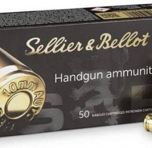 Sellier & Bellot Handgun Ammunition 10mm Auto 180 gr FMJ 1164 Fps 50/ct