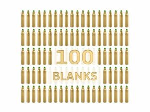 F5 MFG M200 Mil Spec 5.56 Blanks - 100 Cartridges | Bulk Packaging