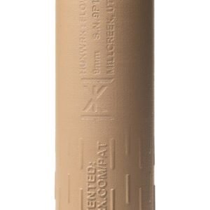 HUXWRX FLOW 9K TI 9MM SILENCER FDE