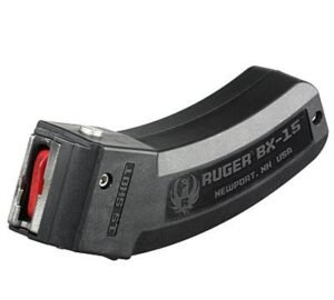 RUGER 10/22 MAGAZINE 22LR 15RD BLACK
