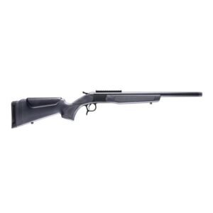 CVA Scout Single Shot Rifle .450 Bushmaster 22" Threaded Blued Barrel Grey Stock 0 MOA Pic Rail