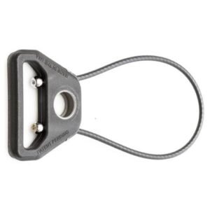 Blue Force Gear Molded Universal Wire Loop Sling Attachment Push Button 2.75" Black