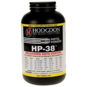 Hodgdon HP-38 Spherical Handgun Powder 1 lbs