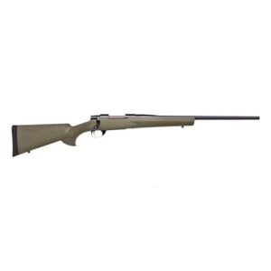 Howa M1500 Hogue Rifle 25 Creedmoor 5rd Capacity 22'' Threaded Barrel Green Hogue Stock