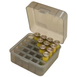 MTM Dual Gauge Shotshell Case Clear Smoke