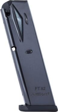 Mec-Gar Taurus PT92/99 Handgun Magazine 9mm Blued Steel 10/rd