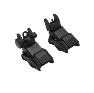 Vism Pro Series AR Flip up Front and Rear Sight Set