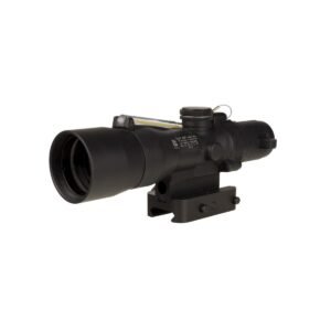 Trijicon Compact ACOG 3x30 Rifle Scope Amber Chevron 7.62x51mm/175gr. Illuminated Black w/ Mount