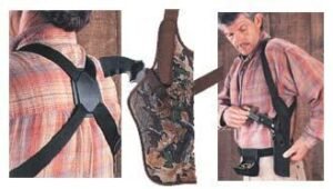 Uncle Mike's Sidekick Vertical Shoulder Holsters 5-1/2"- 6-1/2" Bbl. SA Rev. - RH