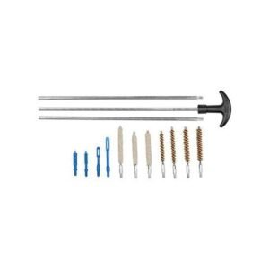 Gunmaster 14 Piece Universal Pistol Cleaning Kit in Re-usable Clamshell