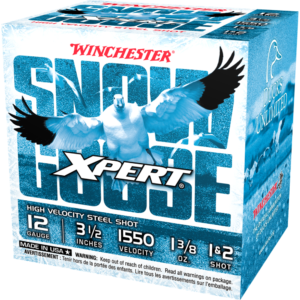 Winchester Xpert Snow Goose Shotshell 12 ga 3.5" 1-1/4 oz 1550 fps #1 #2 25/ct