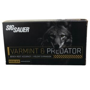 Sig Sauer Varmint & Predator w/Varmageddon Rifle Ammunition .22-250 Rem 55gr PT 20/ct