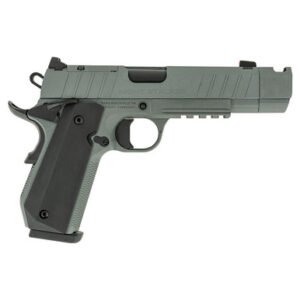 Tisas 10100133 B9BA 1911 NSSF-C 9mm 4.25" 10+1 Platinum Grey Steel Frame W/ Compensator