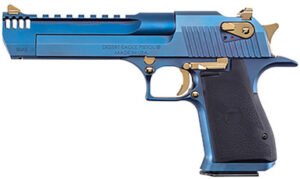 Magnum Research DE50CBG Desert Eagle Mark XIX 50 AE 6" 7+1 Carbo Blue/Gold