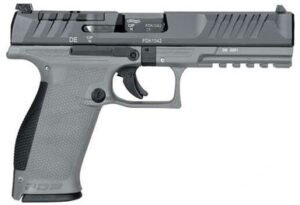 Walther 2858401 PDP OR FS 9mm 5" 18+1 Tungsten Gray/Black