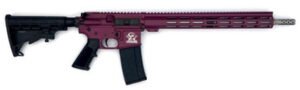 Great Lakes Firearms GL15223SSCHY 223 Wylde 16" 30+1 SS Barrel Black Cherry Cerakote