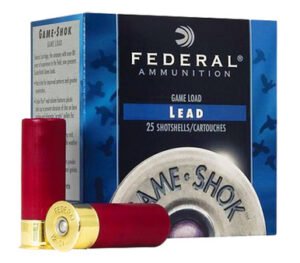 Federal 20 Gauge Ammunition Game-Shok H20075 2-3/4 7.5 Shot 7/8oz 1210oz Case of 250 Rounds