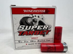 Winchester 12 Gauge Super-Target Ammunition TRGT12509CASE #9 Shot 2-3/4" 1oz 1250fps CASE 250 Rounds