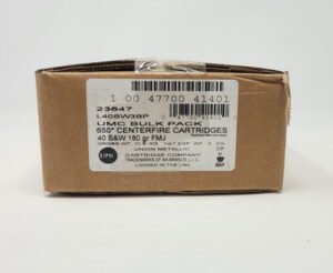 Remington 40 S&W Bulk Pack L40SW3BP 180 gr FMJ 650 rounds