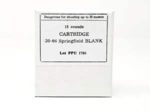 Prvi PPU 30-06 Ammunition PPB3006 Blanks 15 Rounds