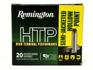 Remington 357 Mag Ammunition HTP High Terminal Performance RTP357M10A 180 Grain Semi-Jacketed Hollow Point 20 Rounds