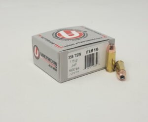 Underwood 356 TSW Ammunition UW158 115 Grain Jacketed Hollow Point 20 Rounds