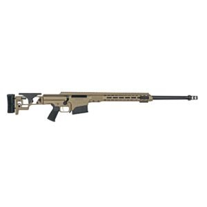 Barrett MRAD Folding Stock Rifle .338 Lapua Magnum 10rd Magazine(2) 26'' Fluted Barrel FDE Finish