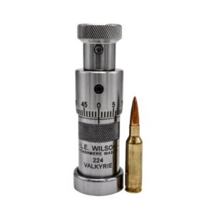 L.E. Wilson Stainless Steel Bullet Seater Die with Micrometer Adjustment 300 PRC