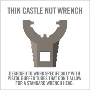 Real Avid Master-Fit Thin Castle Nut Wrench