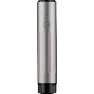Dead Air Silencer Mask-HD .22LR Suppressor .22LR Stainless Steel/Titanium Silver