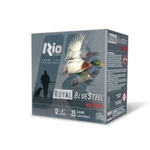 Rio Royal BlueSteel Magnum High Velocity Shotshells  12ga 3" 1 1/5oz #2 25/ct