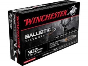 Winchester 308 Supreme SBST308 150 gr Ballistic Silvertip 20 rounds