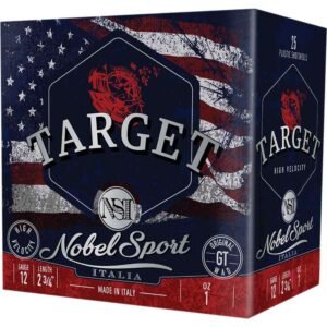 Nobel NSI Target Nobel Speed Shotshell 12ga 2-3/4" 1oz 1300 fps #8 250/ct Case (10-25/ct)