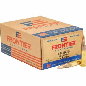 Hornady Frontier XM193 Oriented Rifle Ammunition 5.56X45 NATO 55gr FMJ 3240 fps 150/ct