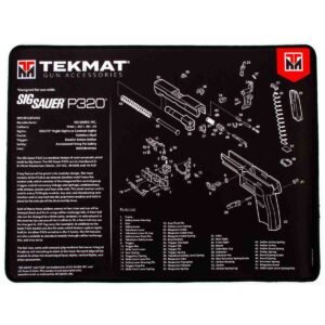 TekMat 15x20 Ultra Premium Gun Cleaning - Sig Sauer P320