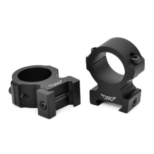 Warne Vapor 2-Piece Horizontal Scope Rings 1" High Matte