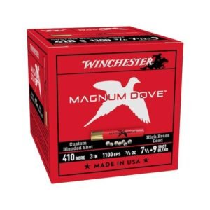 Winchester Magnum Dove Shotshell 410ga 3" 3/4oz 1100 fps #7.5&9 25/ct