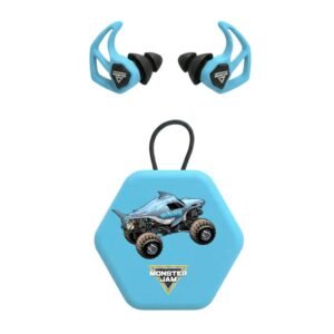 Axil Monster Jam X30i Ear Plugs 15dB or 19dB Megalodon Blue